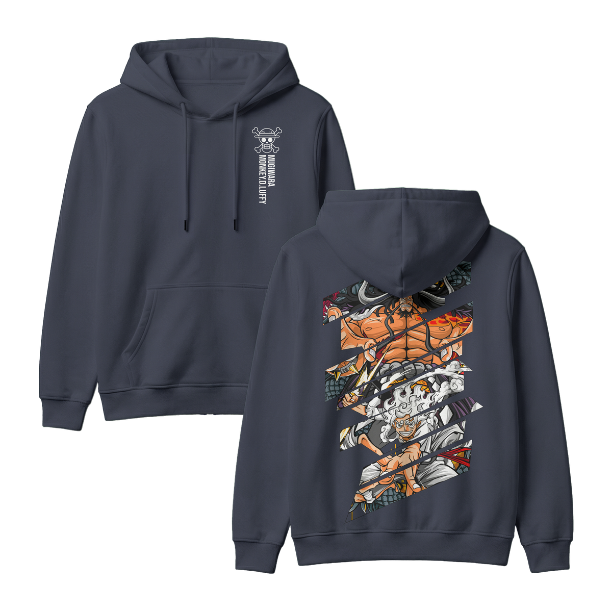 Anime One Piece Monkey D. Luffy Pullover Hoodie - RZM005