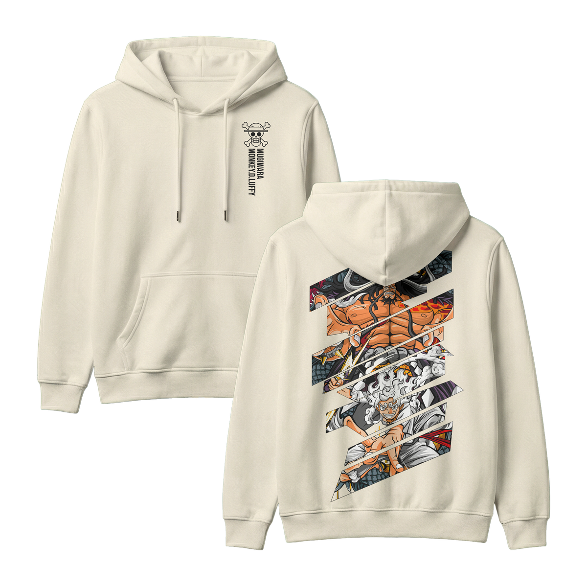 Anime One Piece Monkey D. Luffy Pullover Hoodie - RZM005