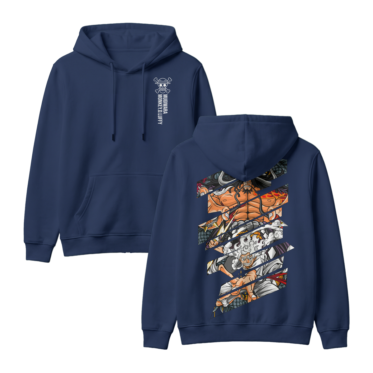 Anime One Piece Monkey D. Luffy Pullover Hoodie - RZM005