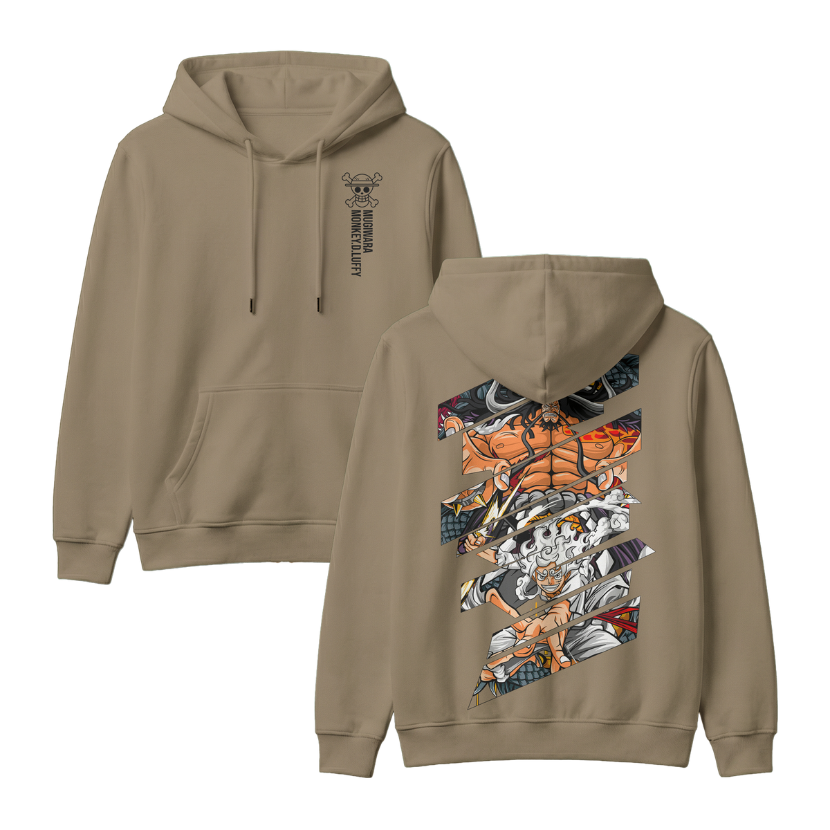 Anime One Piece Monkey D. Luffy Pullover Hoodie - RZM005
