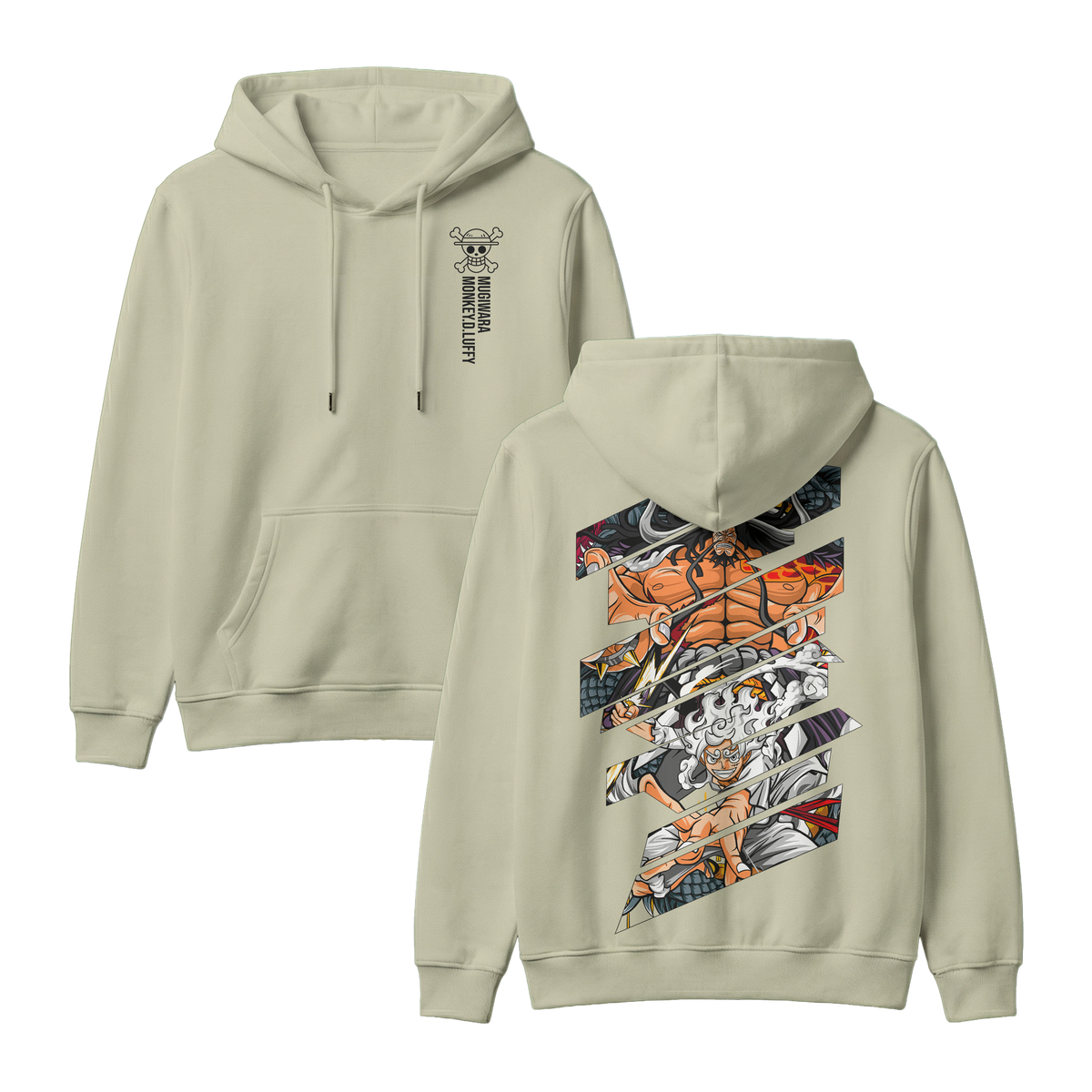 Anime One Piece Monkey D. Luffy Pullover Hoodie - RZM005