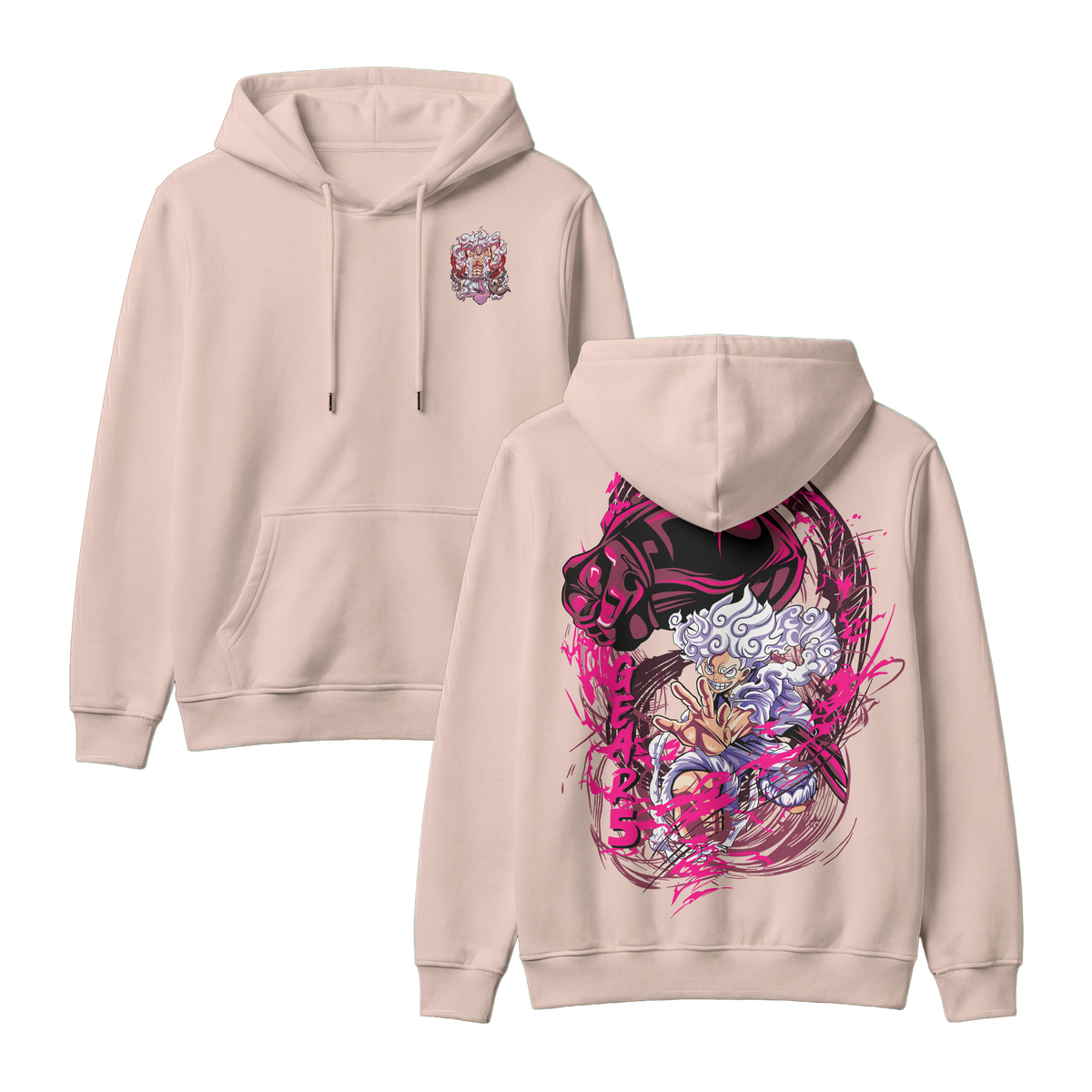 Anime One Piece Monkey D. Luffy Pullover Hoodie - RZM006