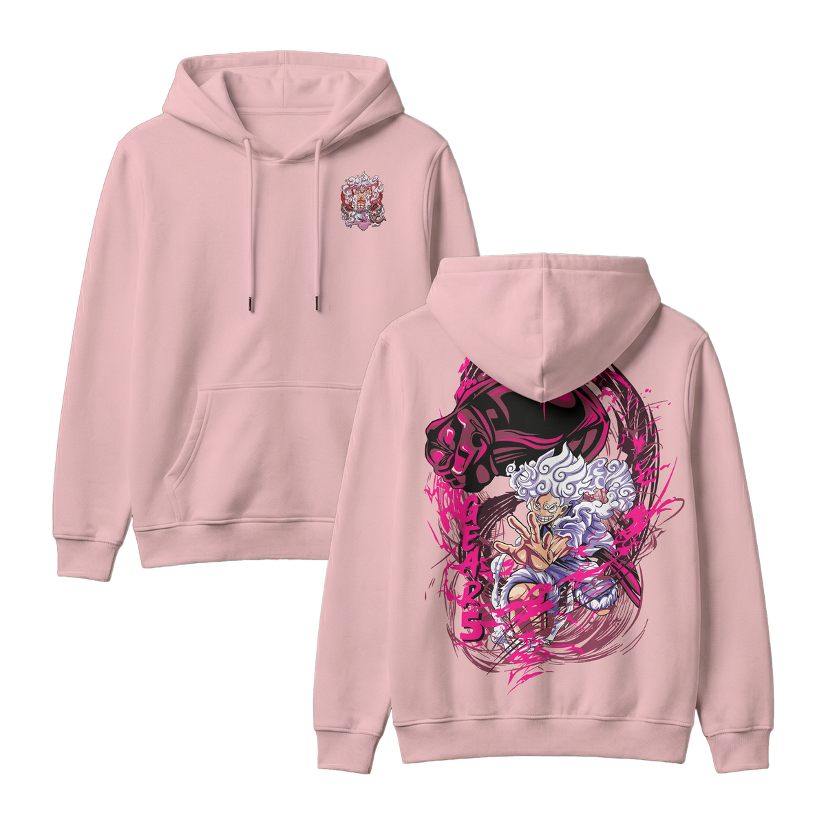 Anime One Piece Monkey D. Luffy Pullover Hoodie - RZM006