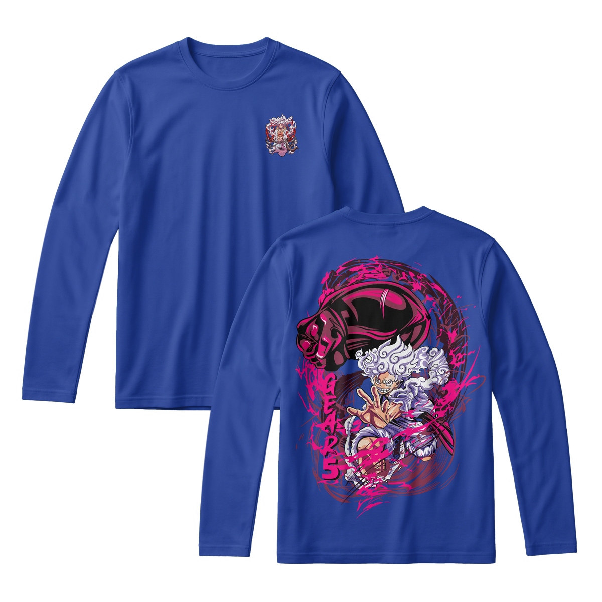 Anime One Piece Monkey D. Luffy Long Sleeve Tee - RZM006
