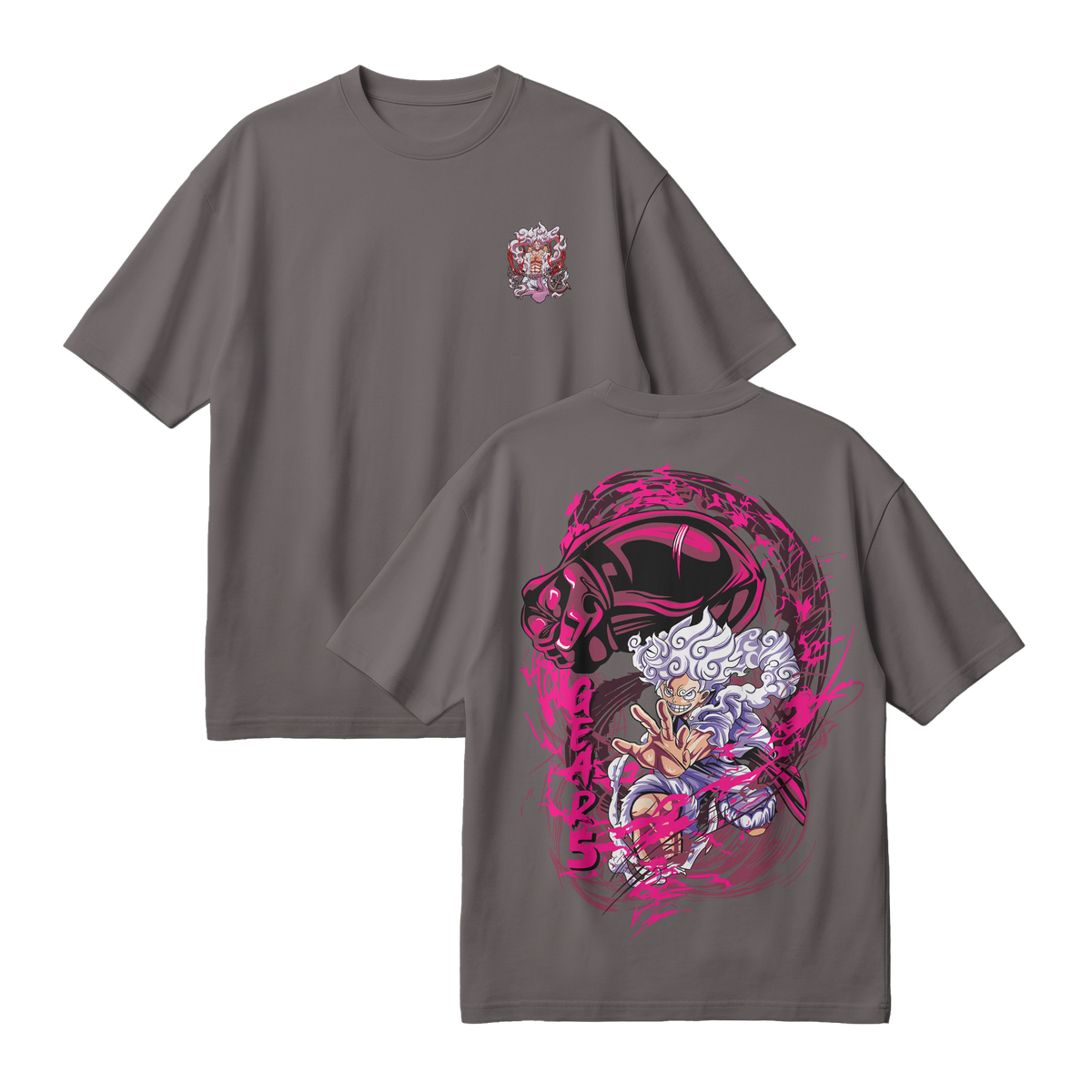 Anime One Piece Monkey D. Luffy Oversized T-Shirt - RZM006