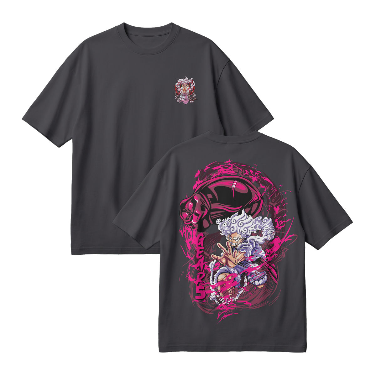 Anime One Piece Monkey D. Luffy Oversized T-Shirt - RZM006