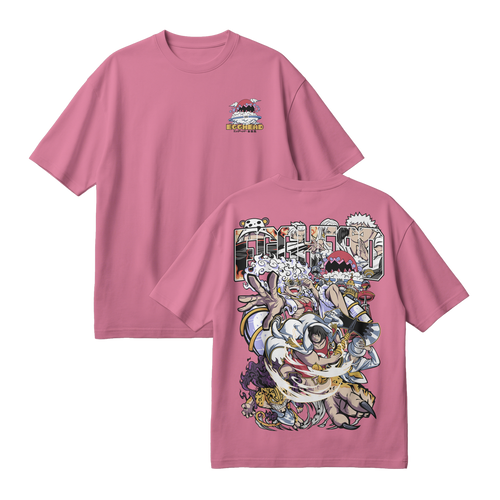 Anime One Piece Egghead Arc Oversized T-Shirt - RZM013