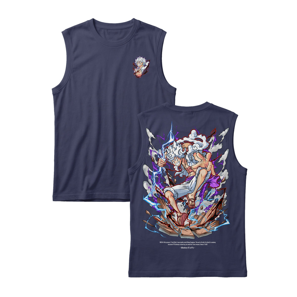 Anime One Piece Monkey D. Luffy Sleeveless - RZM001
