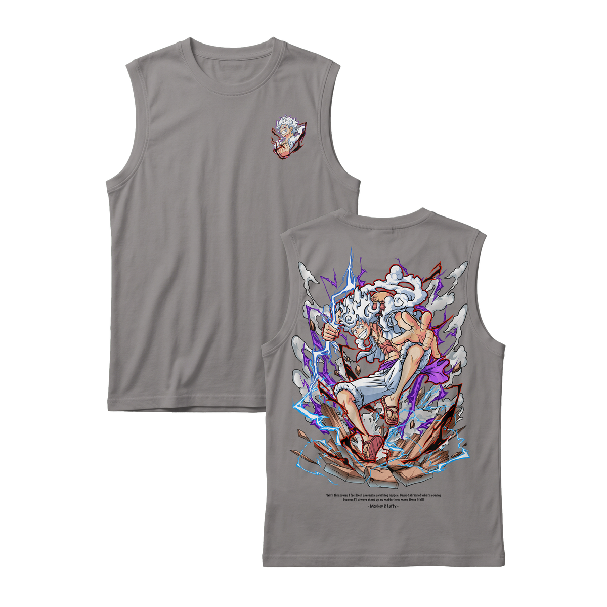 Anime One Piece Monkey D. Luffy Sleeveless - RZM001
