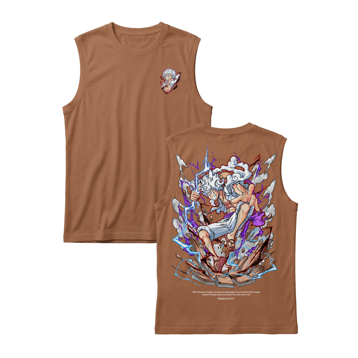 Anime One Piece Monkey D. Luffy Sleeveless - RZM001