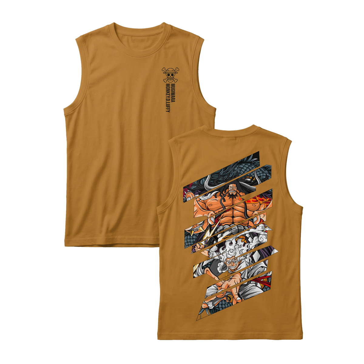 Anime One Piece Monkey D. Luffy Sleeveless - RZM005