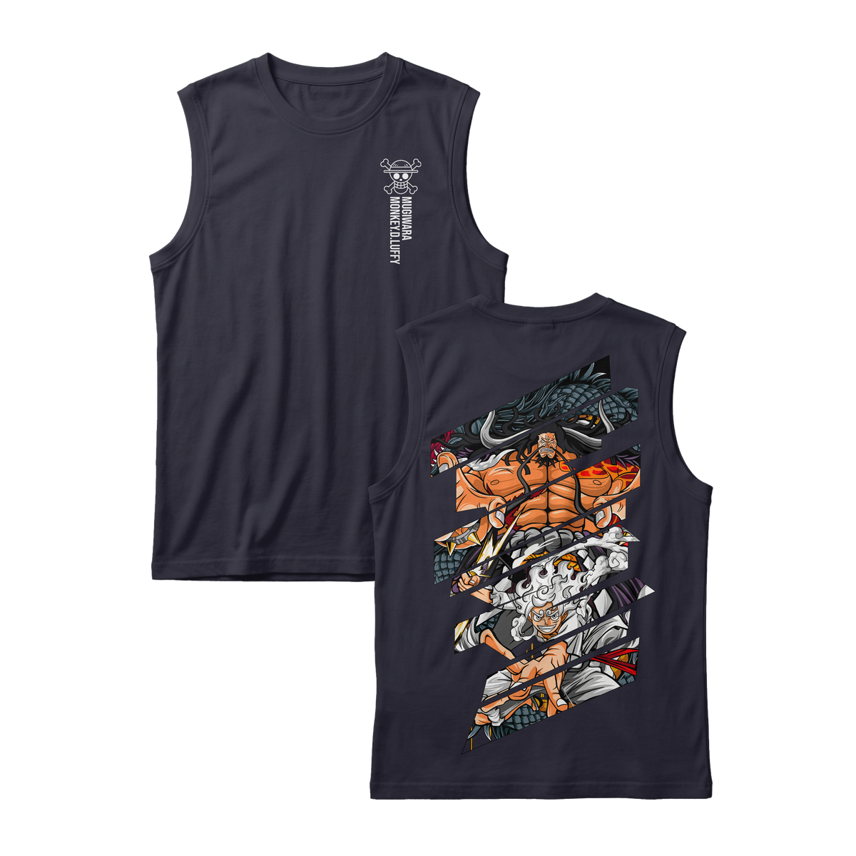 Anime One Piece Monkey D. Luffy Sleeveless - RZM005