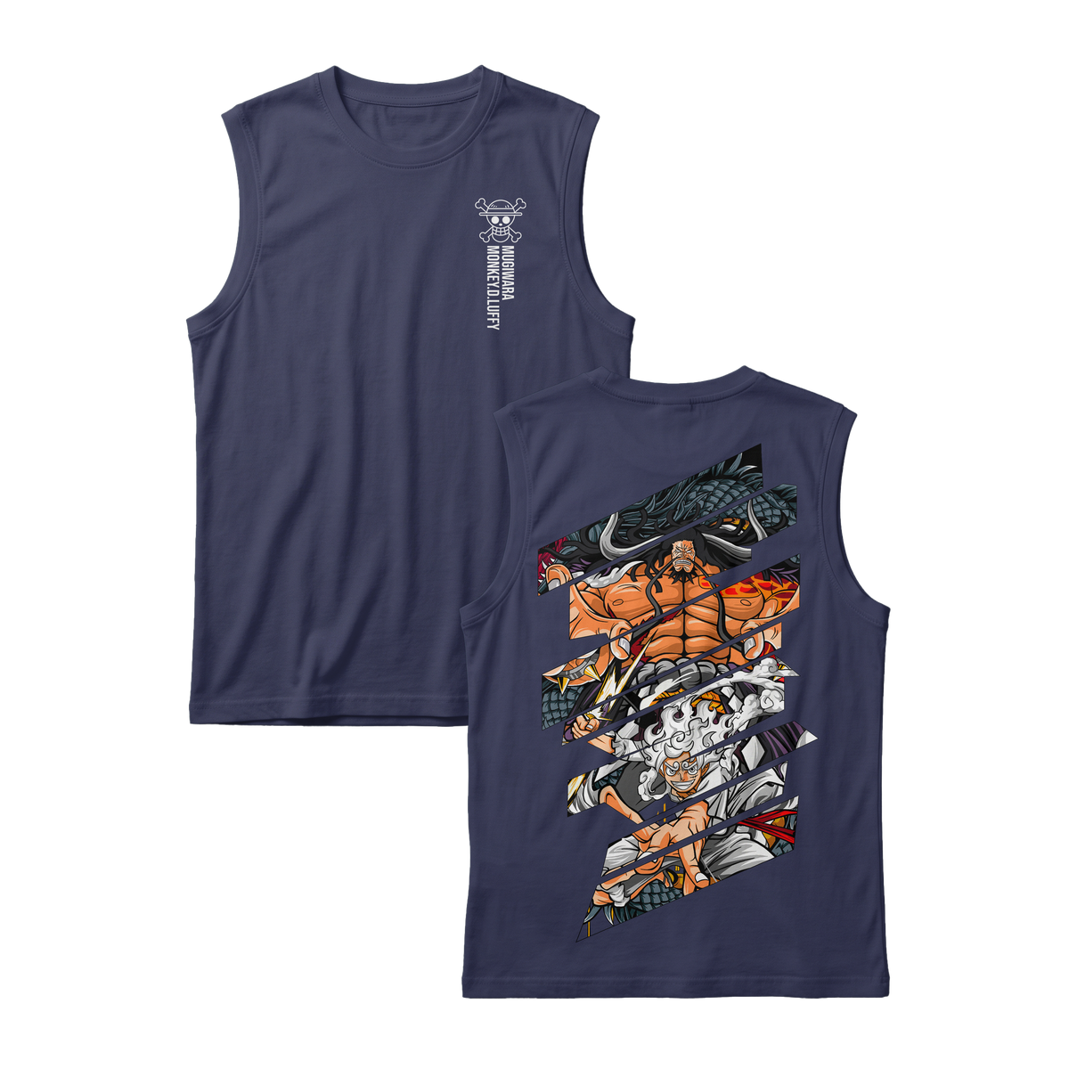 Anime One Piece Monkey D. Luffy Sleeveless - RZM005