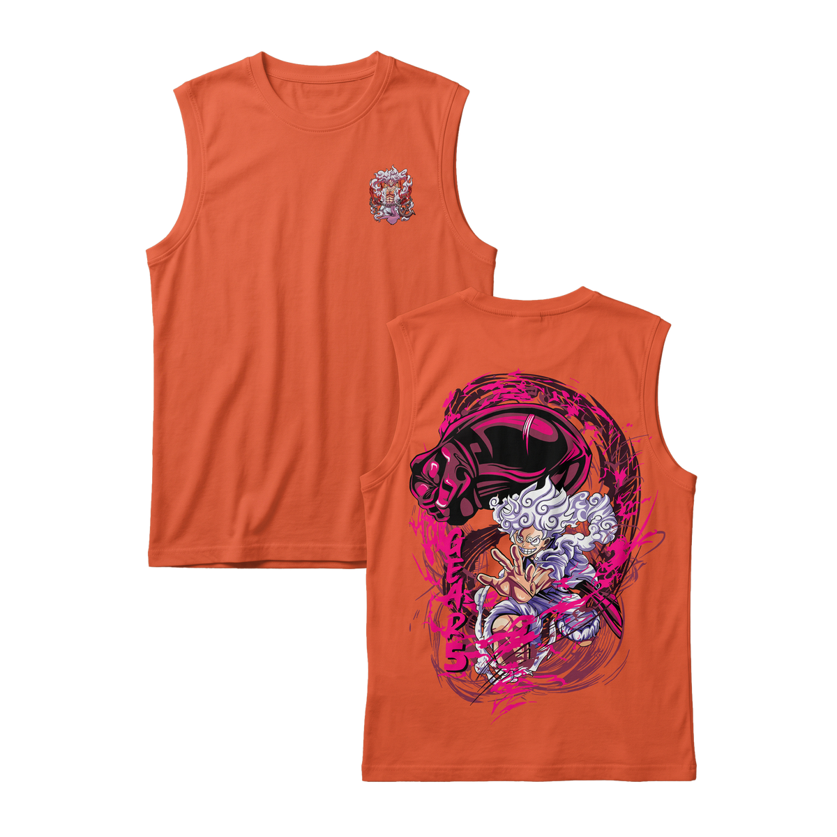 Anime One Piece Monkey D. Luffy Sleeveless - RZM006