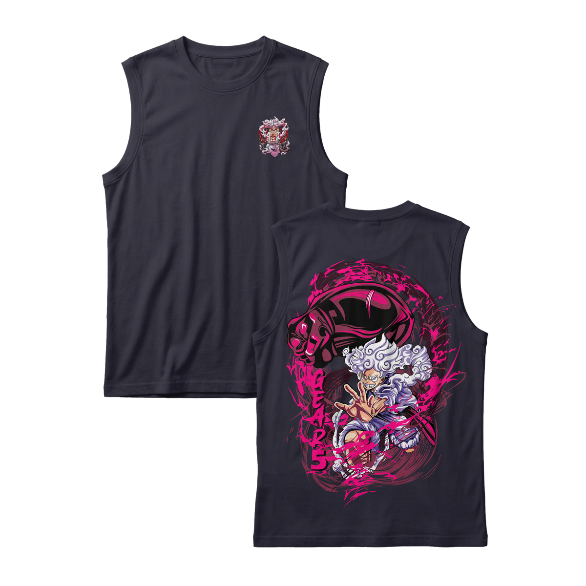 Anime One Piece Monkey D. Luffy Sleeveless - RZM006