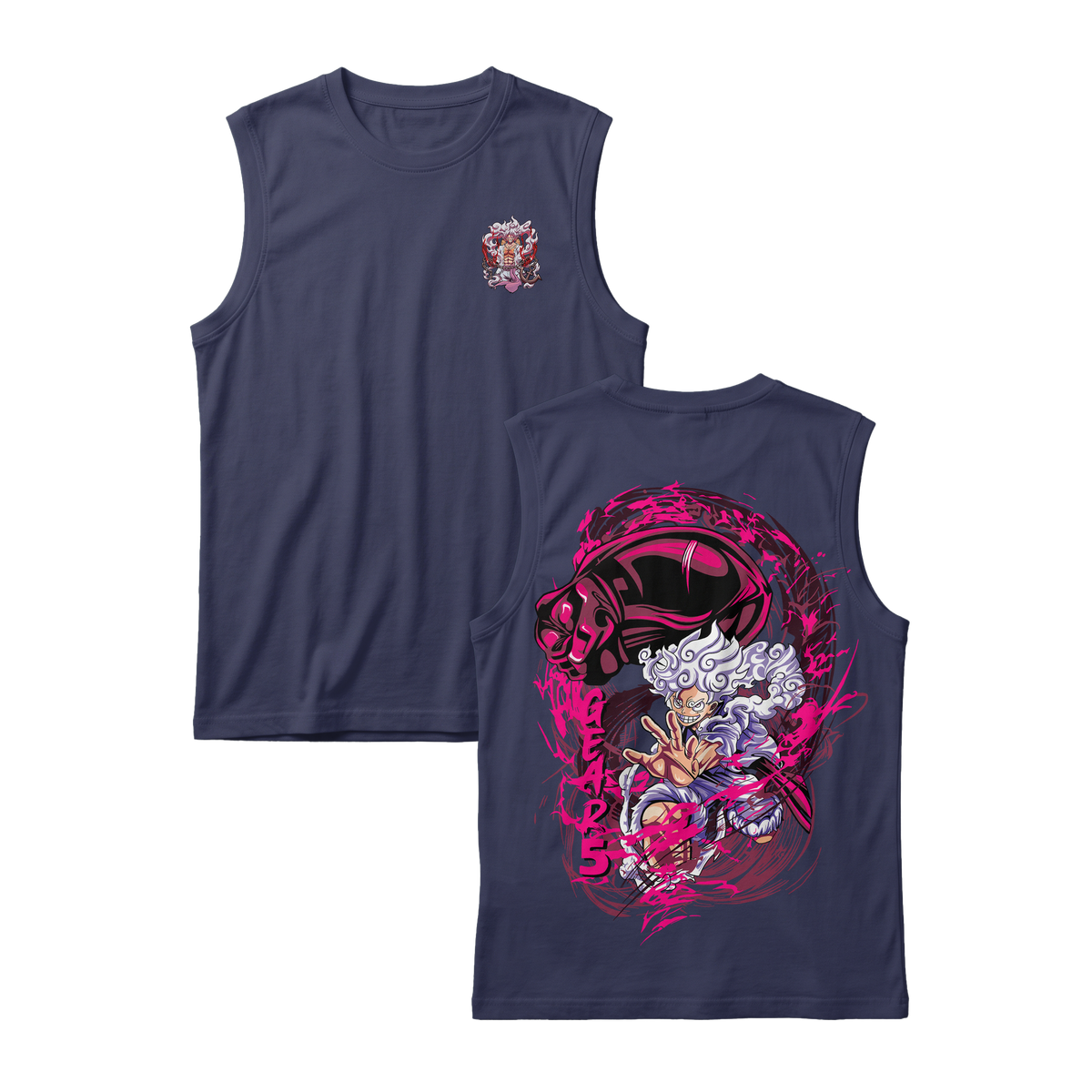 Anime One Piece Monkey D. Luffy Sleeveless - RZM006