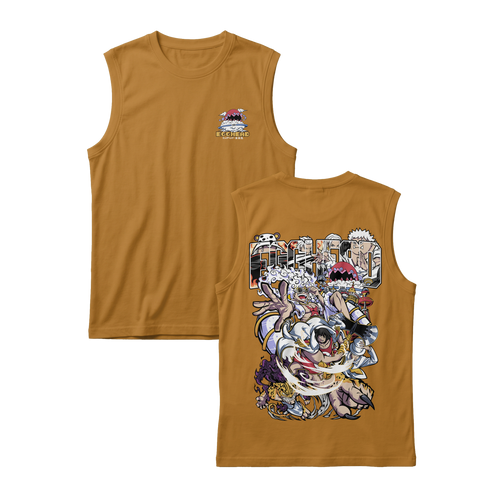 Anime One Piece Egghead Arc Sleeveless - RZM013