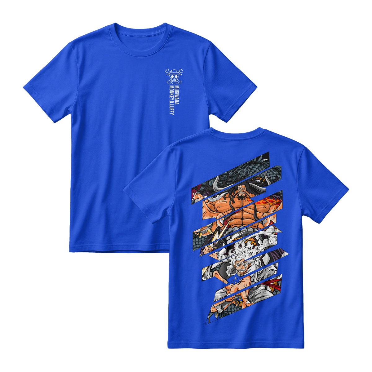 Anime One Piece Monkey D. Luffy Short Sleeve Tee - RZM005