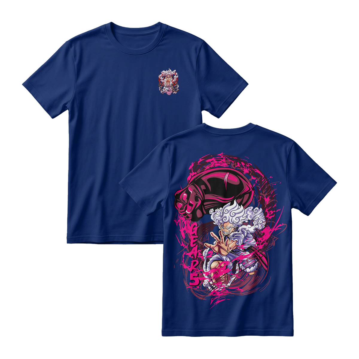 Anime One Piece Monkey D. Luffy Short Sleeve Tee - RZM006