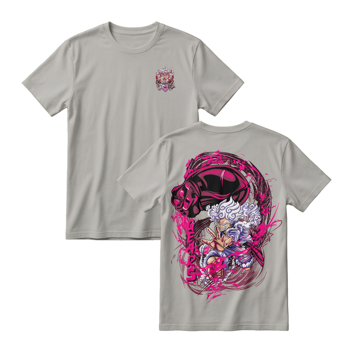 Anime One Piece Monkey D. Luffy Short Sleeve Tee - MISTY-71