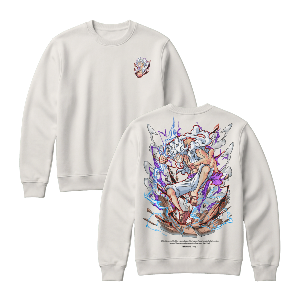 Anime One Piece Monkey D. Luffy Sweatshirt - RZM001