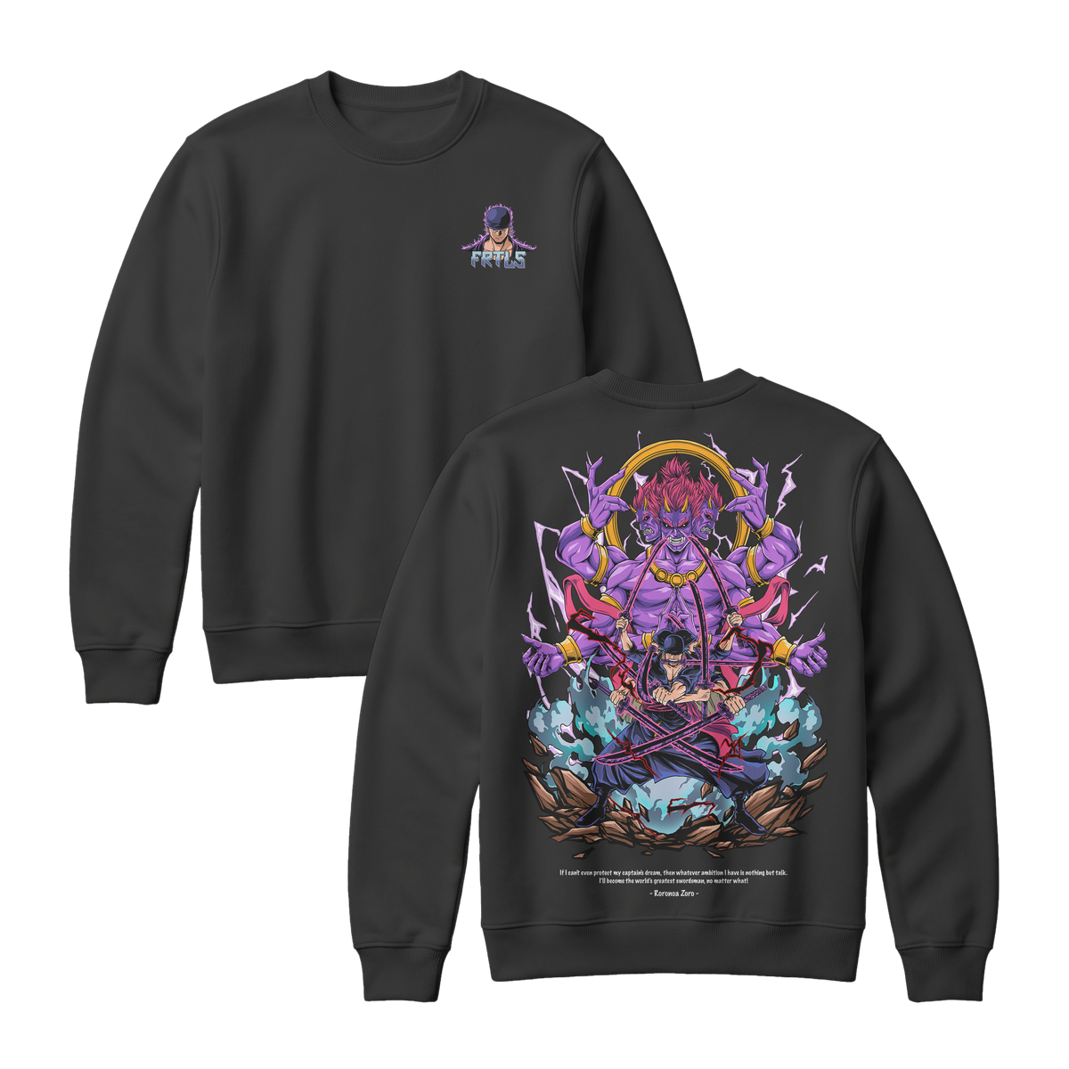 Anime One Piece Roronoa Zoro Sweatshirt - RZM002