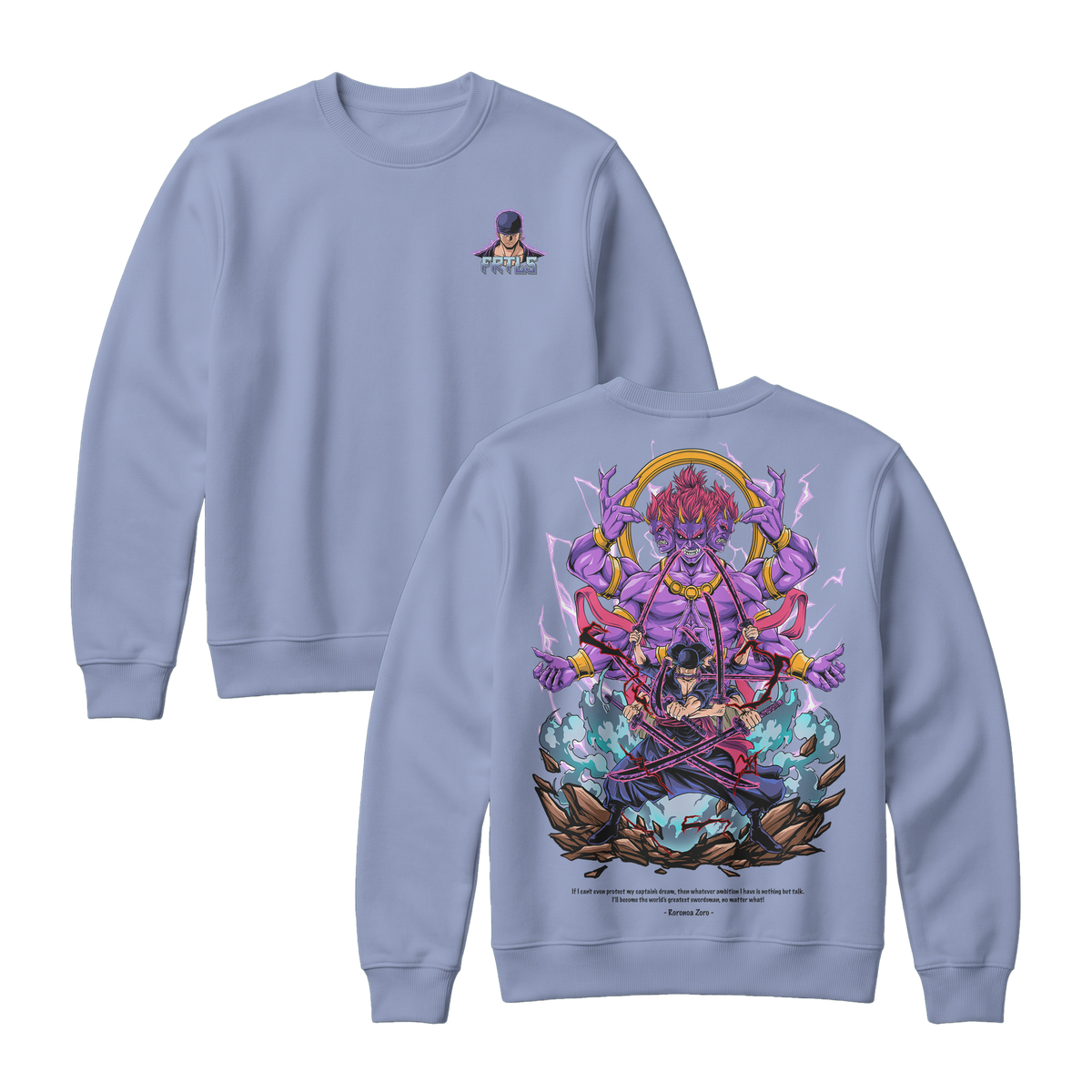 Anime One Piece Roronoa Zoro Sweatshirt - RZM002