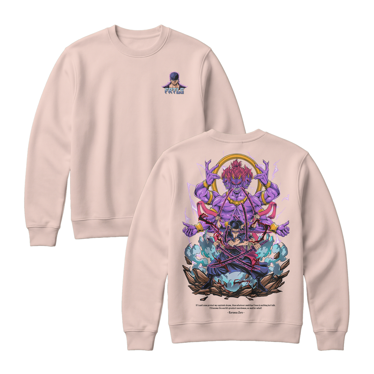 Anime One Piece Roronoa Zoro Sweatshirt - RZM002