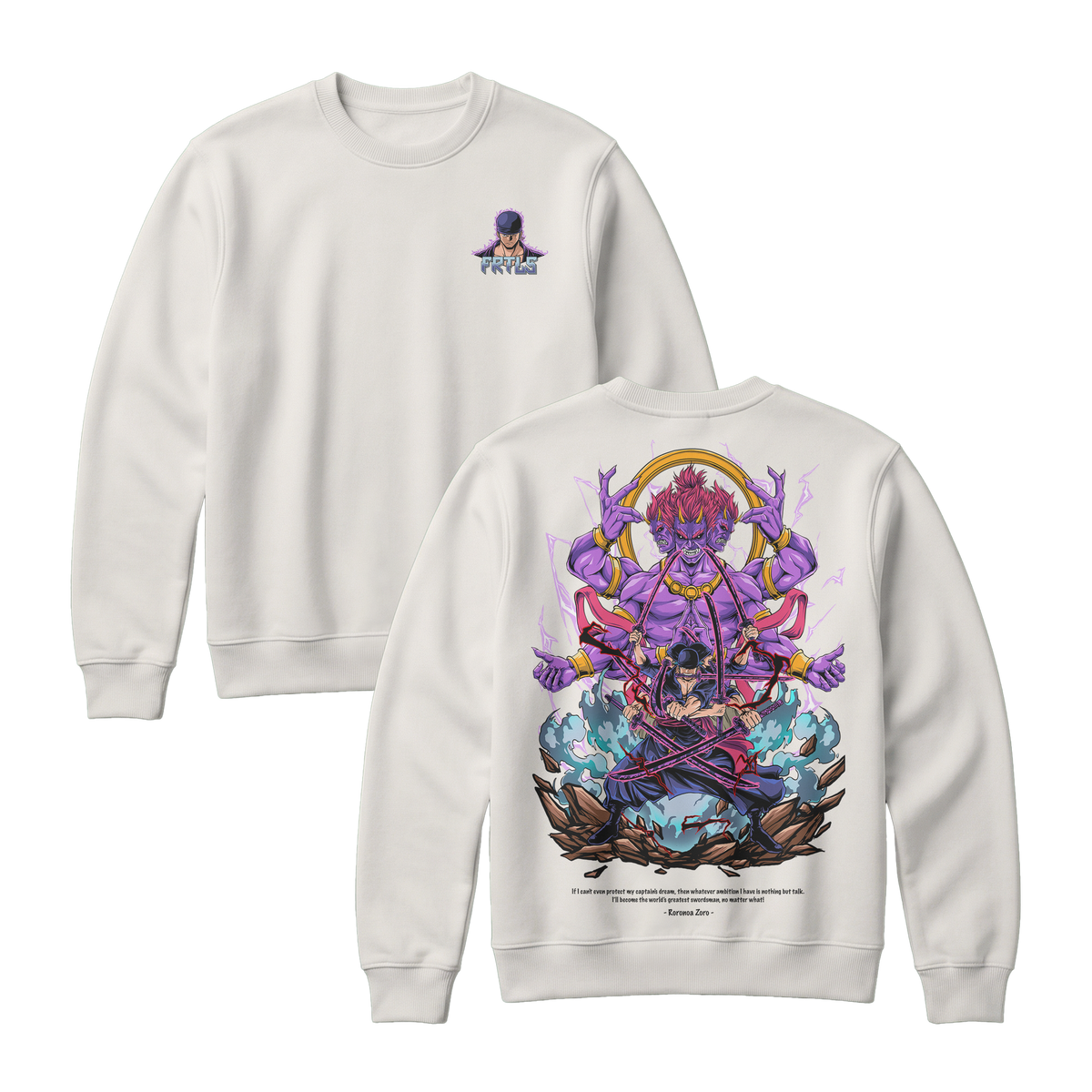 Anime One Piece Roronoa Zoro Sweatshirt - RZM002