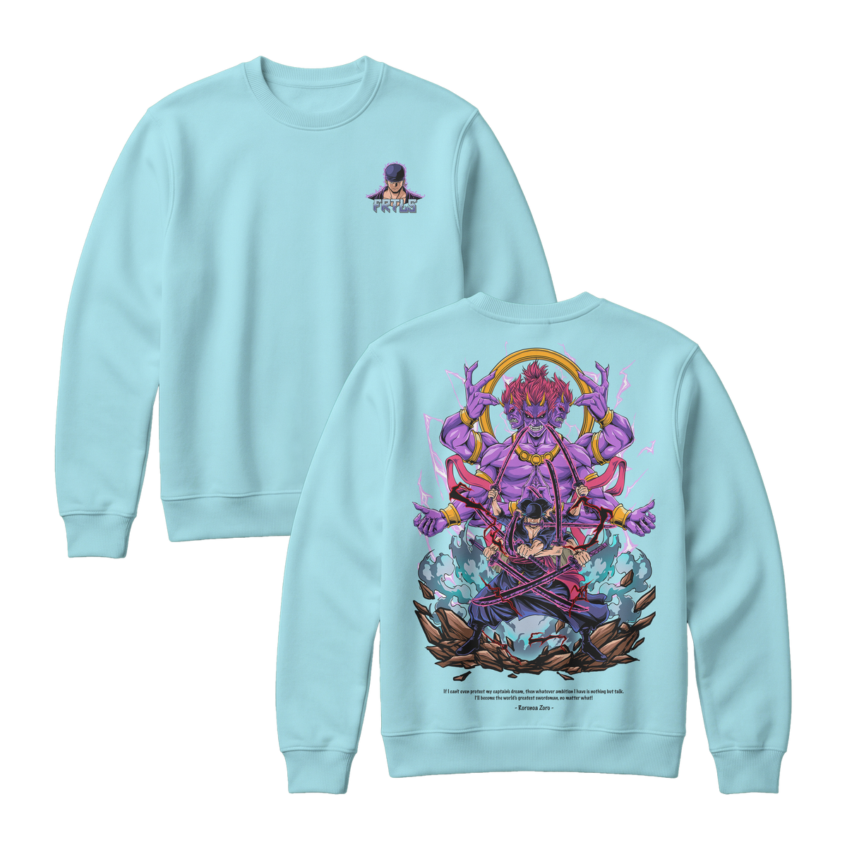 Anime One Piece Roronoa Zoro Sweatshirt - RZM002