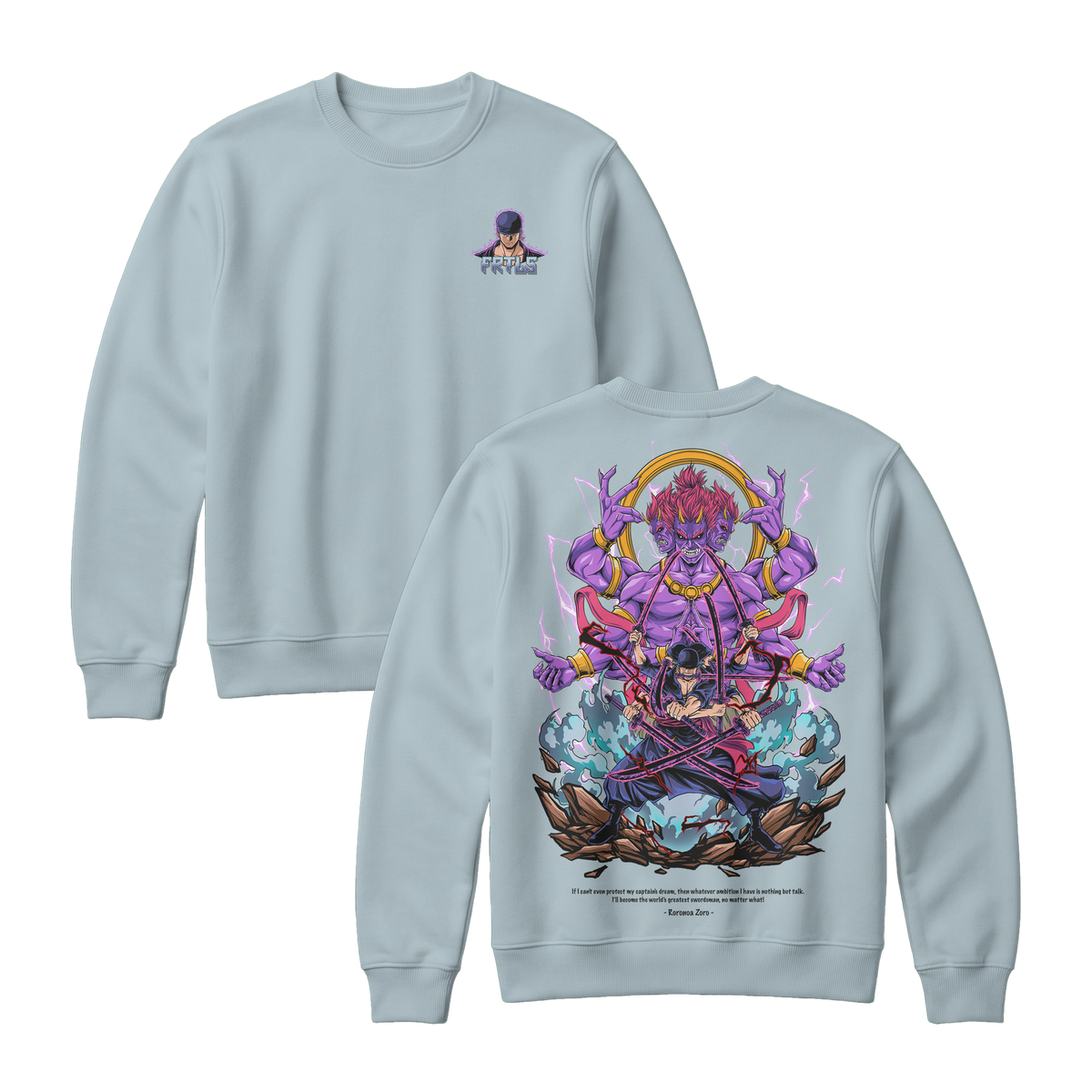 Anime One Piece Roronoa Zoro Sweatshirt - RZM002