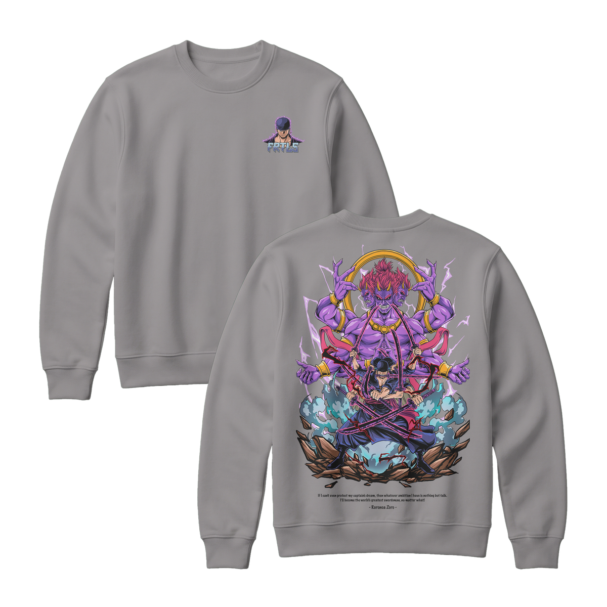 Anime One Piece Roronoa Zoro Sweatshirt - RZM002
