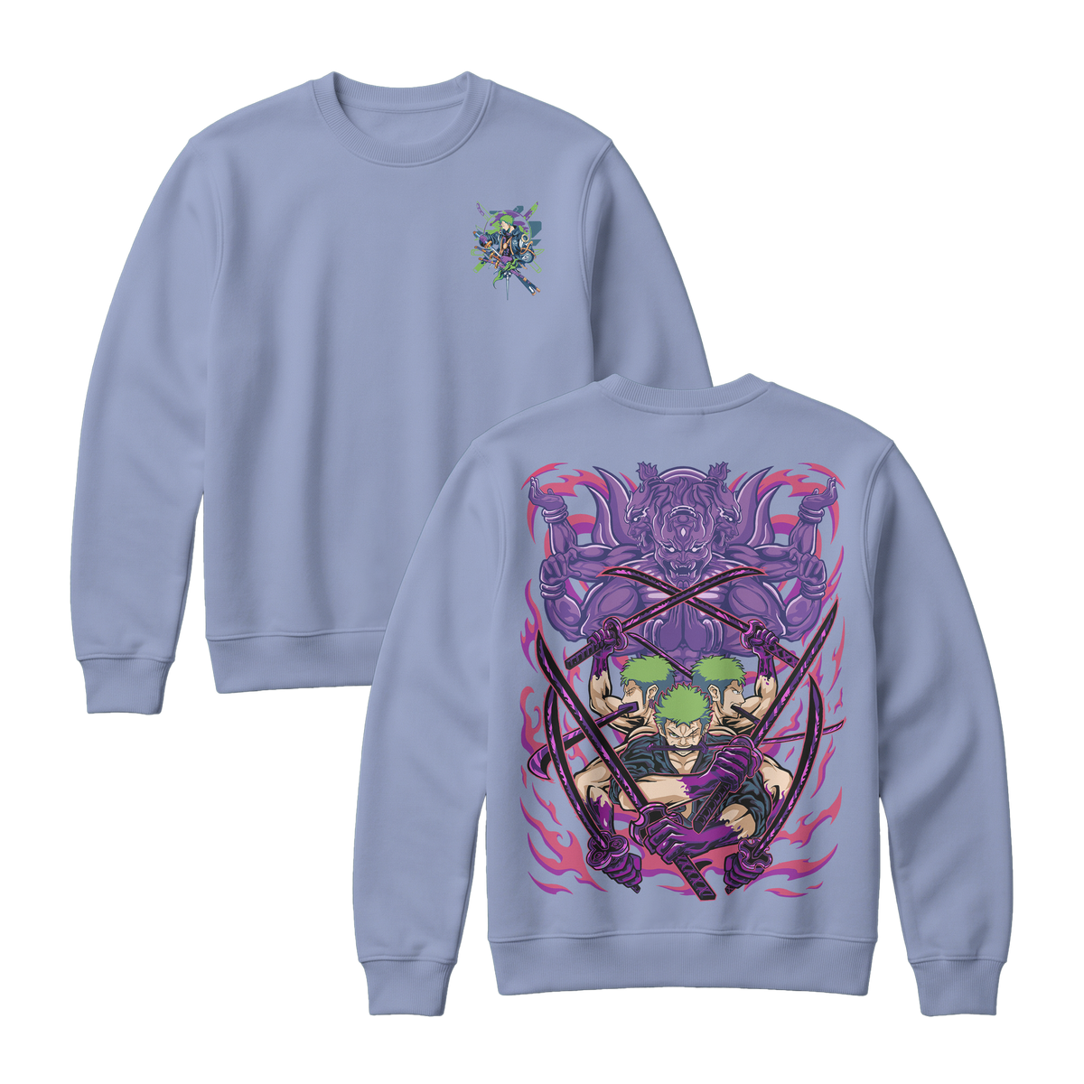 Anime One Piece Roronoa Zoro Sweatshirt - RZM004