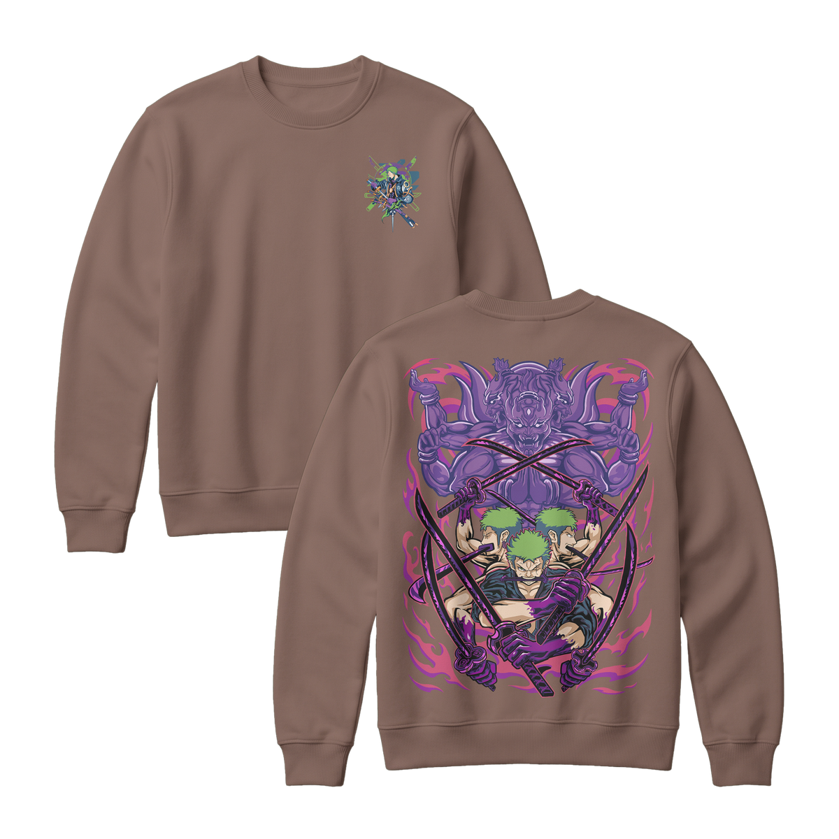 Anime One Piece Roronoa Zoro Sweatshirt - RZM004