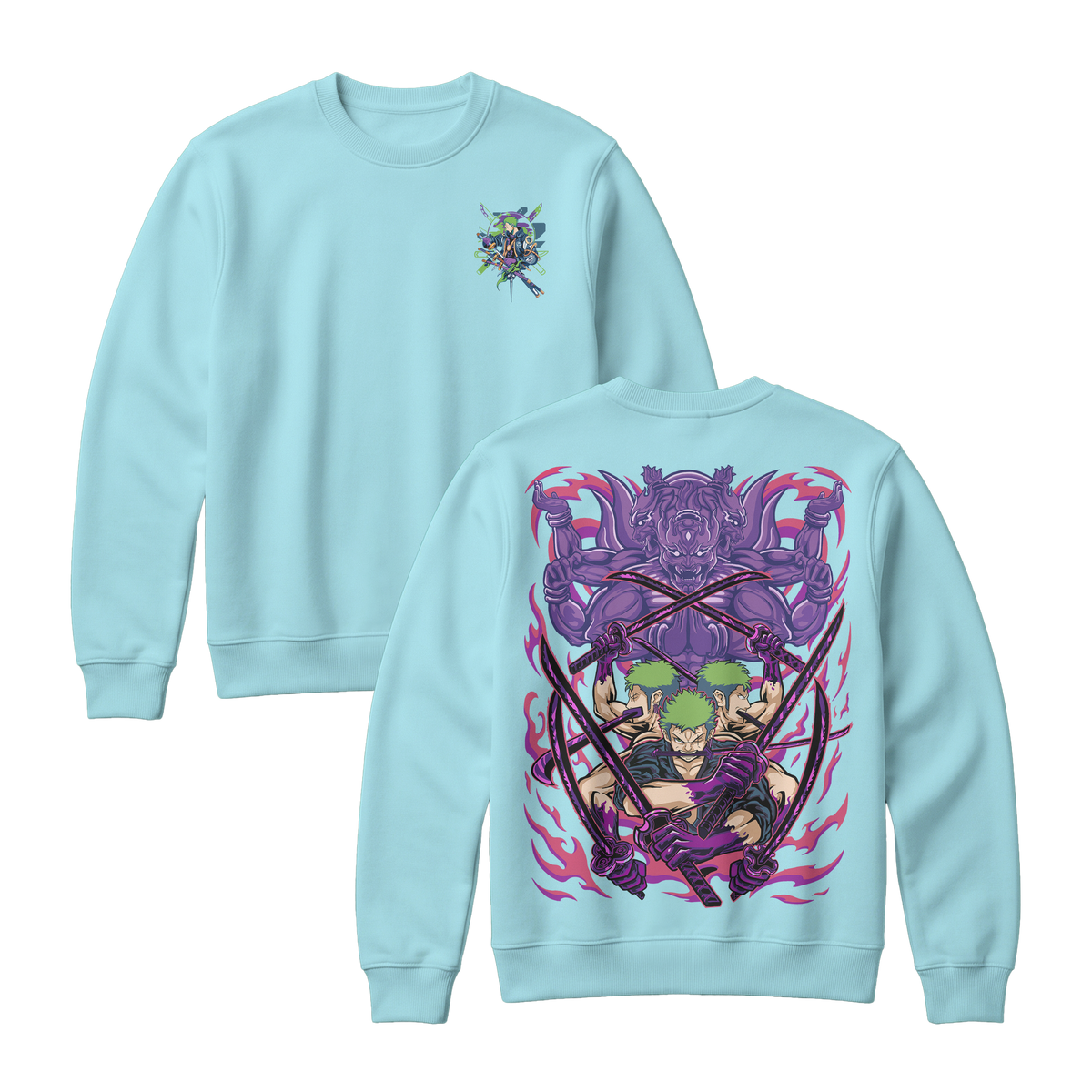 Anime One Piece Roronoa Zoro Sweatshirt - RZM004