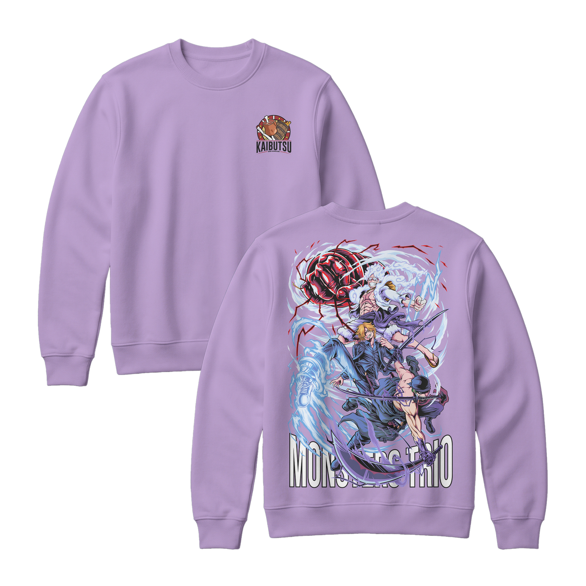 Anime One Piece Monster Trio Sweatshirt - RZM009