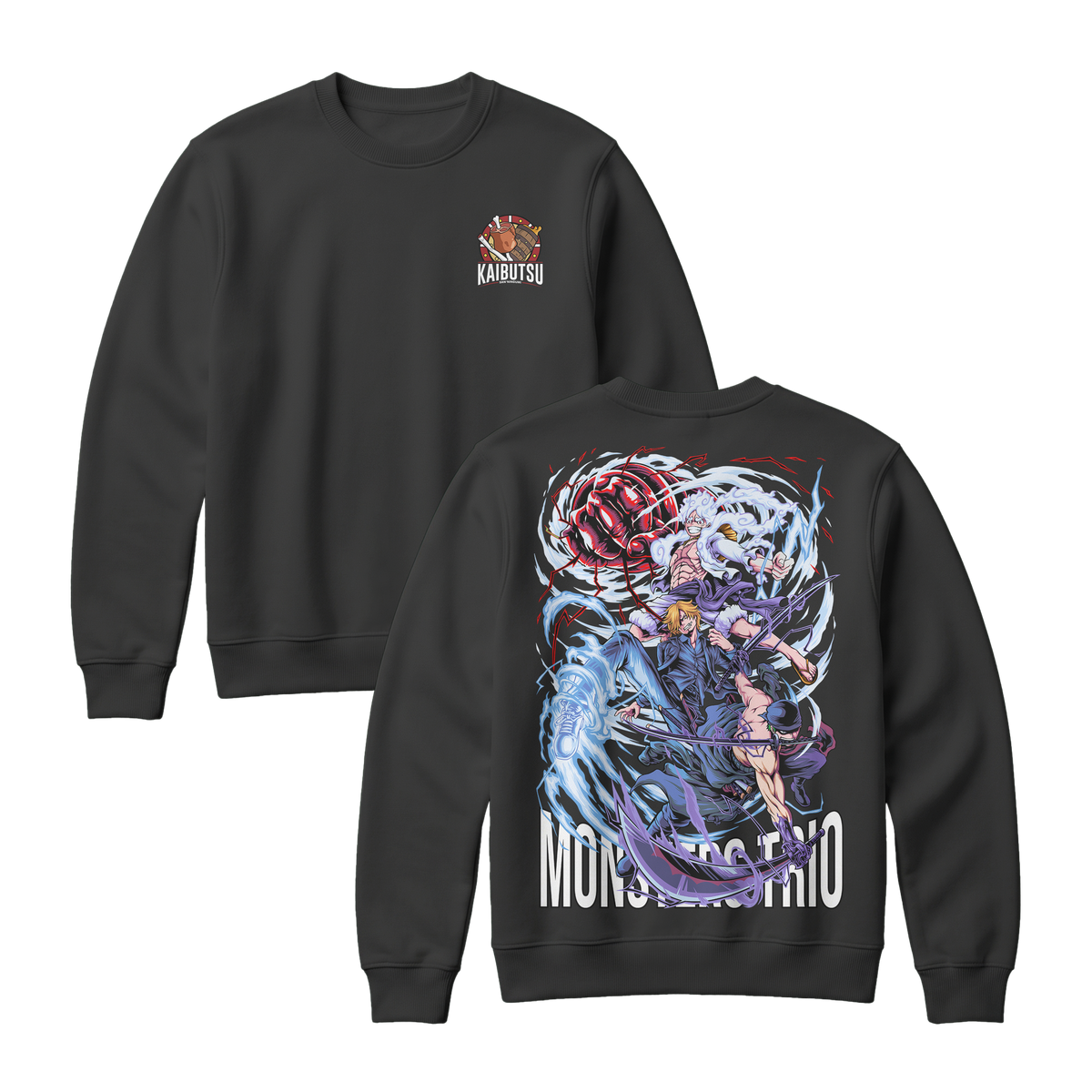 Anime One Piece Monster Trio Sweatshirt - RZM009