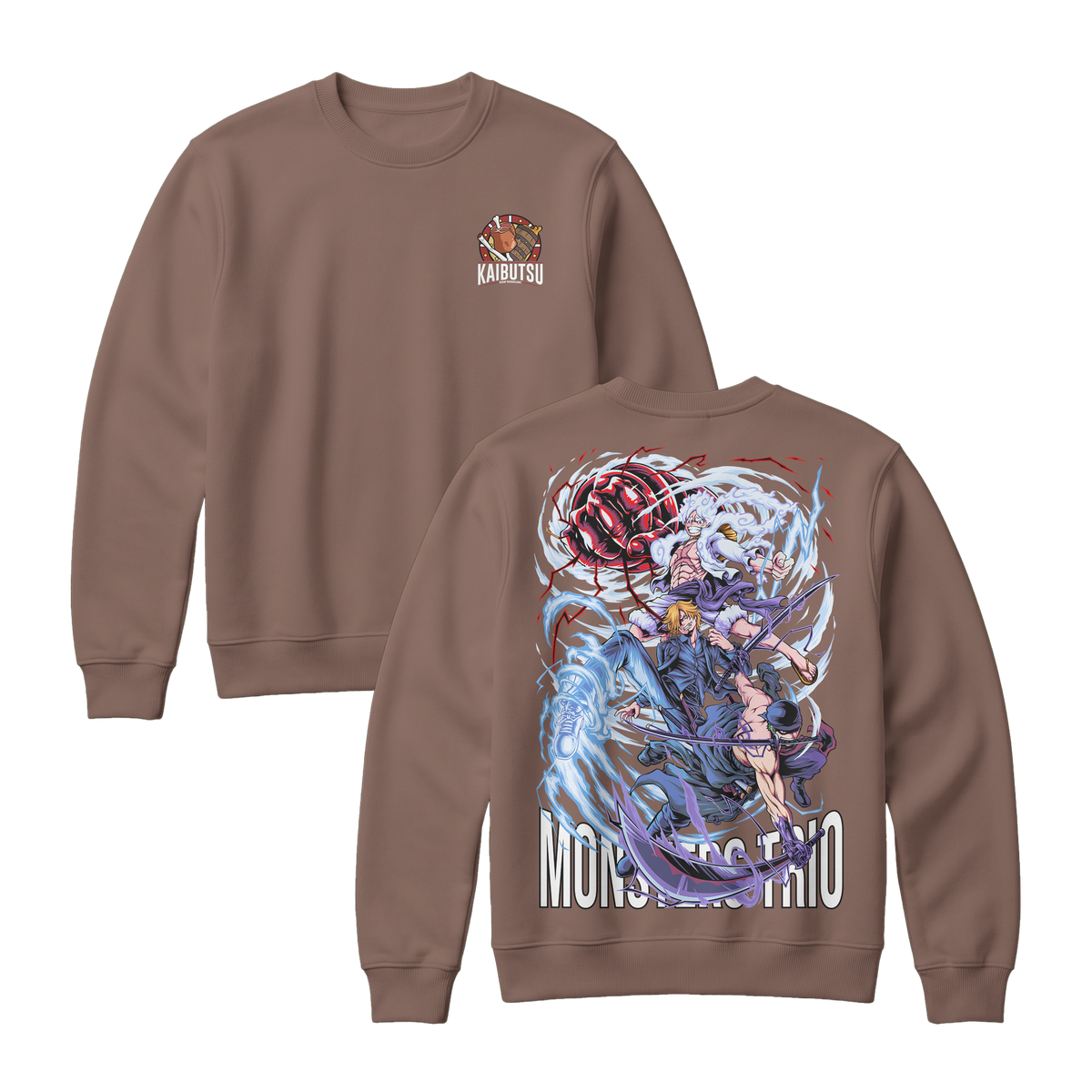 Anime One Piece Monster Trio Sweatshirt - RZM009