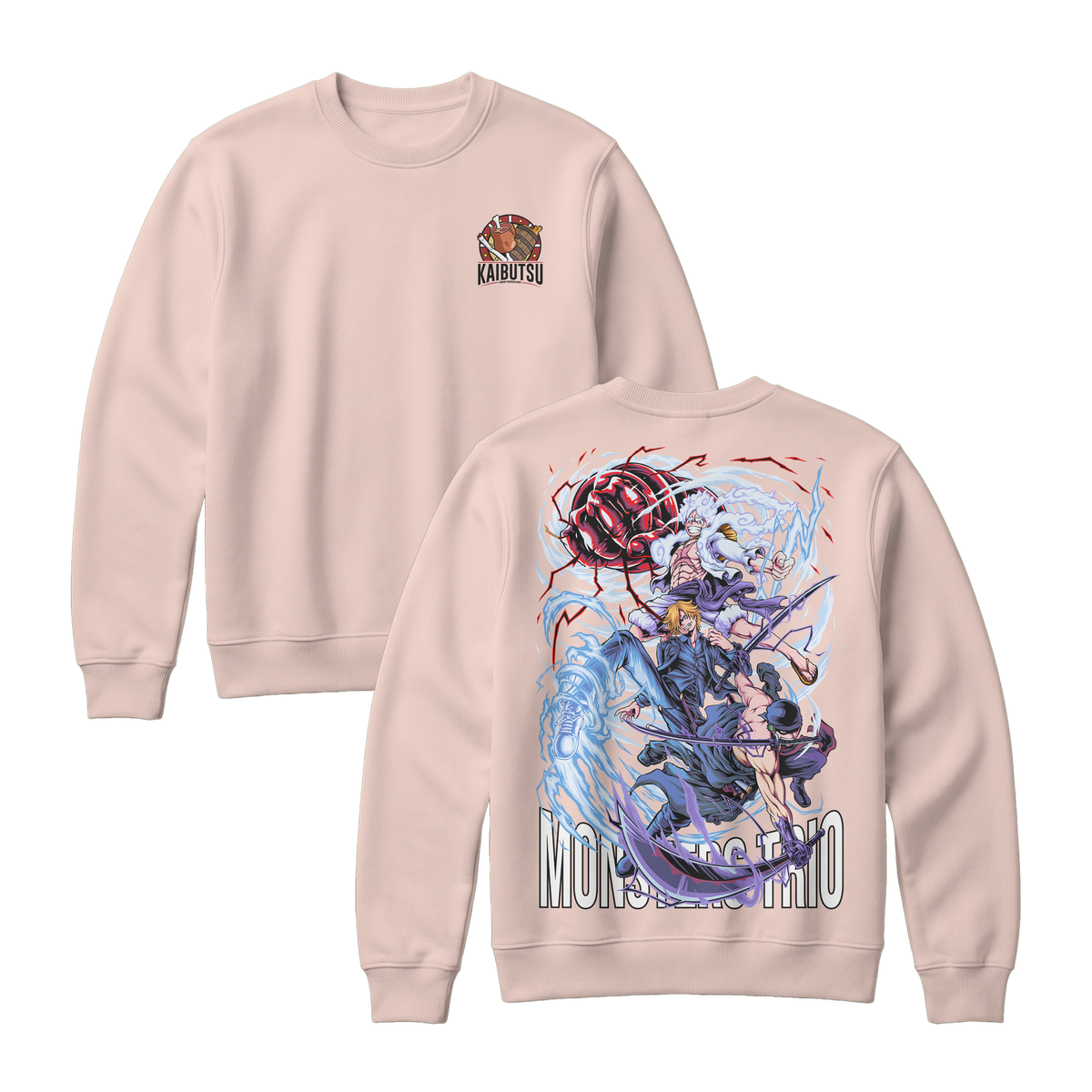 Anime One Piece Monster Trio Sweatshirt - RZM009