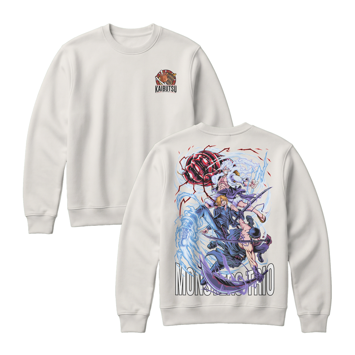 Anime One Piece Monster Trio Sweatshirt - RZM009