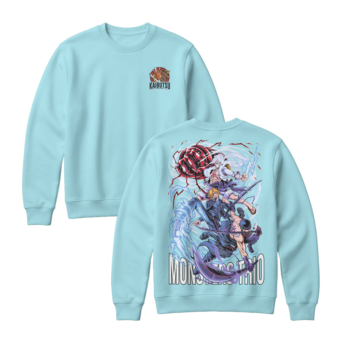 Anime One Piece Monster Trio Sweatshirt - RZM009