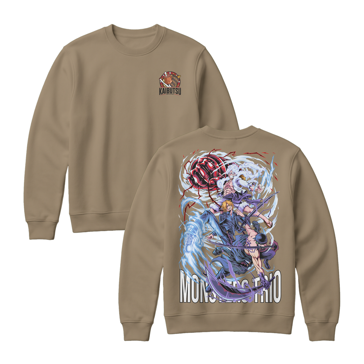 Anime One Piece Monster Trio Sweatshirt - RZM009