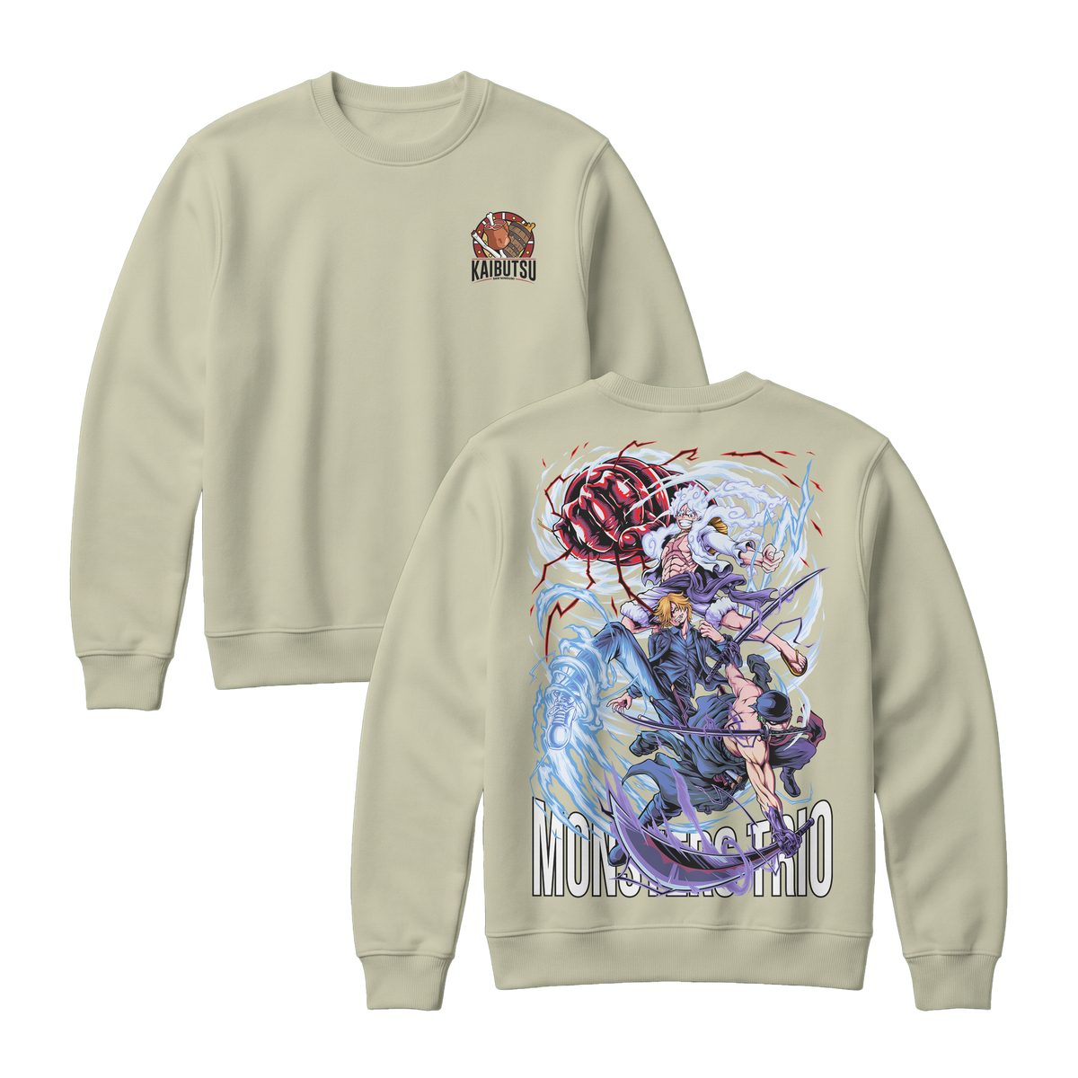 Anime One Piece Monster Trio Sweatshirt - RZM009