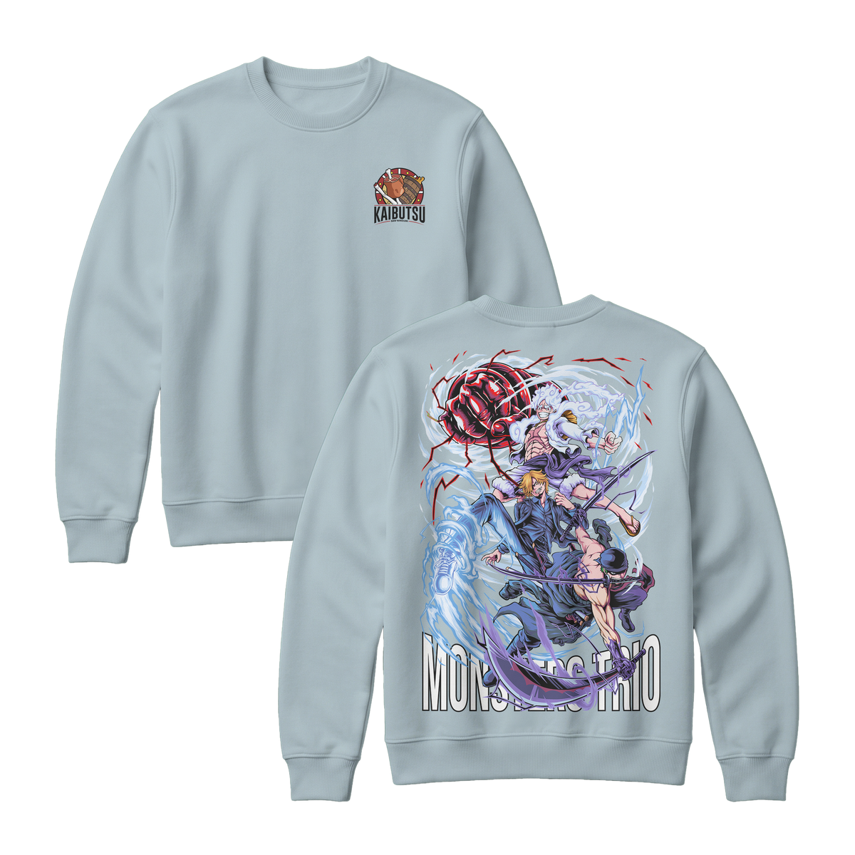 Anime One Piece Monster Trio Sweatshirt - RZM009