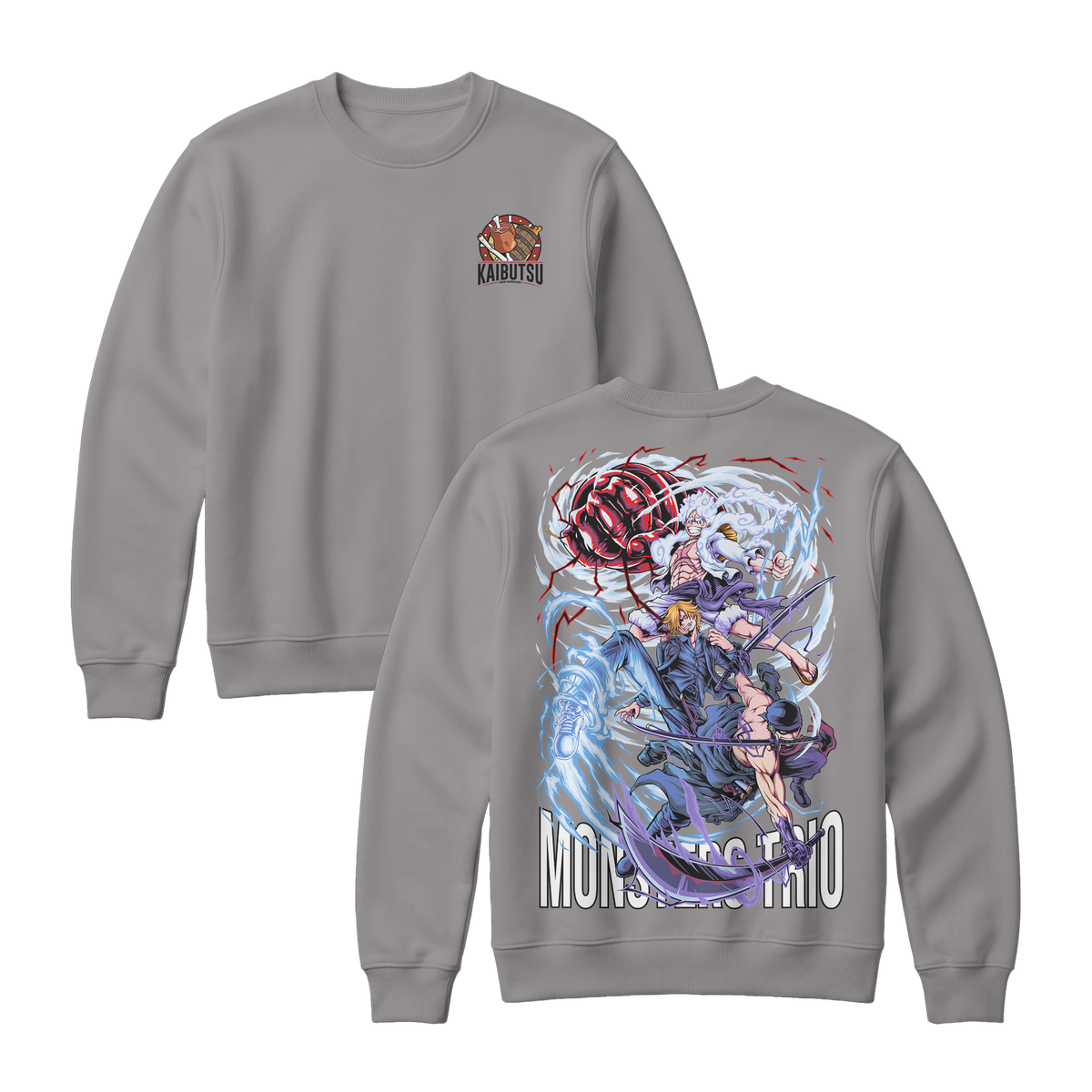 Anime One Piece Monster Trio Sweatshirt - RZM009