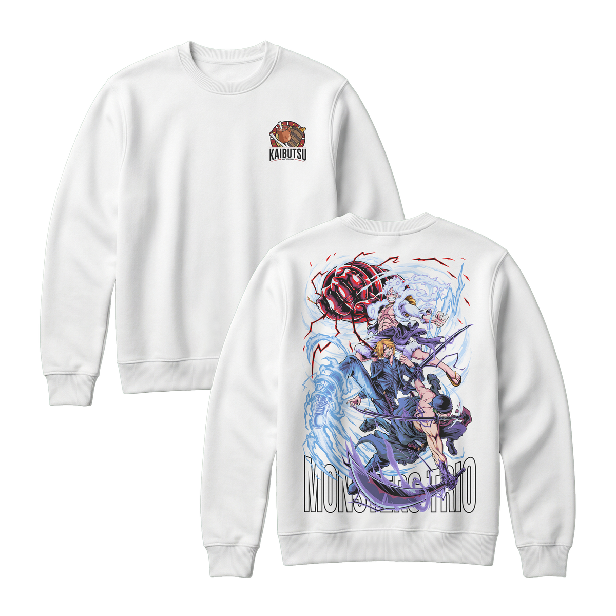 Anime One Piece Monster Trio Sweatshirt - RZM009