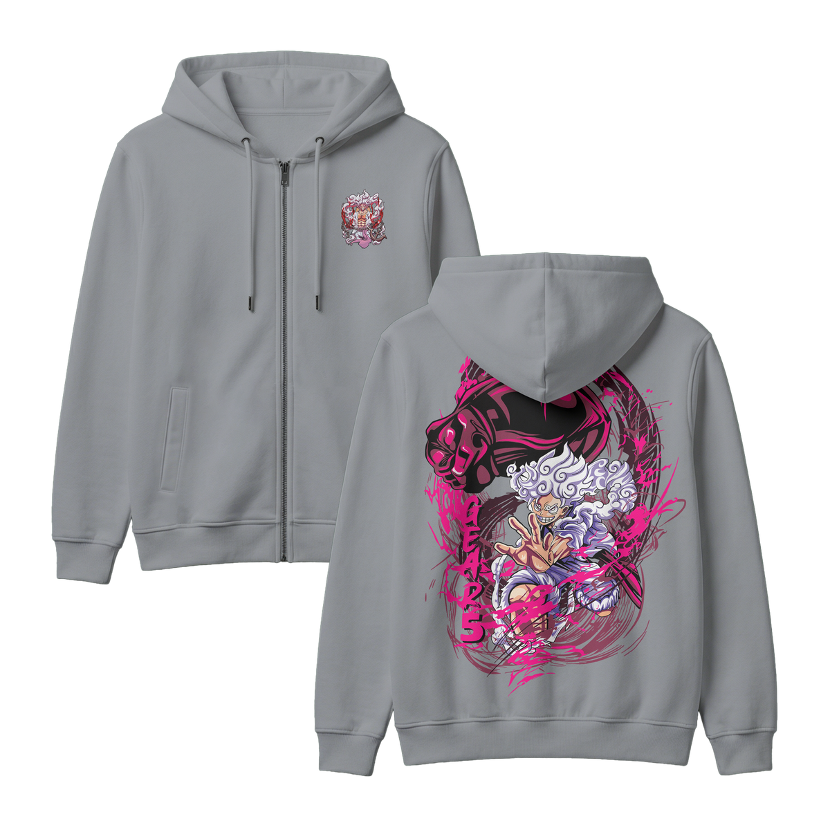 Anime One Piece Monkey D. Luffy Zip-up Hoodie - RZM006